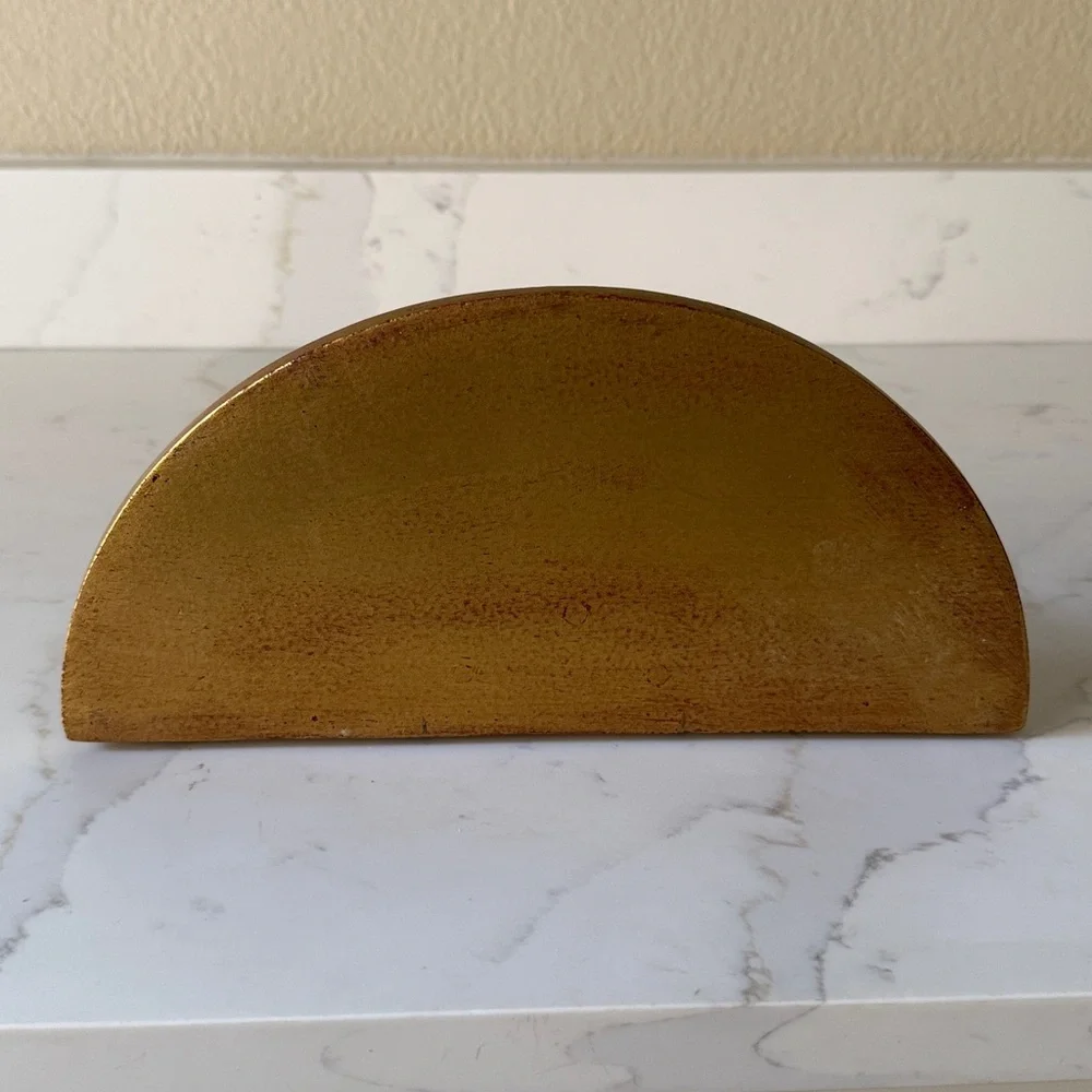 Vintage Gilded Wall Sconce Handmade in Thailand - Picture 3 of 6